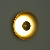 billige Vegglamper for innendørsbruk-innendørs vegglampe led kobber sirkel design stue soverom metall vegglamper 3000k e26 vegglampe for soverom bad