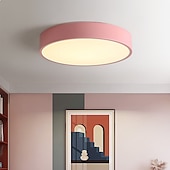 cheap Dimmable Ceiling Lights-LED Ceiling Light Macaron Dimmable 40cm/50cm/60cm Ceiling Lights for Living Room Bedroom Office 110-240V