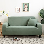 baratos Cobertura de Sofa-capas elásticas para sofá, capa de sofá secional cor de vinho para cães, capas para sofá de dois lugares, em forma de L, 3 lugares, em forma de U, poltrona, protetor de sofá lavável, macio e durável
