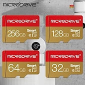 זול ציוד היקפי למחשב-כרטיס זיכרון 32gb 64gb 128gb 256gb u3 mini sd card class 10 tf כרטיס פלאש micro tf sd כרטיסי כרטיס זיכרון לטלפון נייד מחשב אוזניות רמקול HD מצלמת psp sd