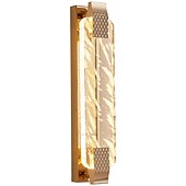 cheap Wall Sconces-Crystal Indoor Wall Lights LED Nordic Style Living Room Shops Cafes Gold + Rose Gold Steel Wall Light 110-240V