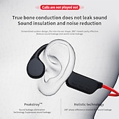 levne Sportovní headsety-X7 Sluchátka pro přenos kostí Sluchátka pro kostní vedení Bluetooth 5.3 Sportovní Ergonomický design Stereo pro Apple Samsung Huawei Xiaomi MI pro kancelářské podnikání Cestování a zábava Hry na