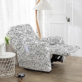 cheap Recliner Chair Cover-Stretch Recliner Cover Recliner Covers 1 Seater Armchair Couch Slipcover with Elastic Loop, Anti-cat Scratch Furniture Protector for Kids, Pets, Dogs, Cats
