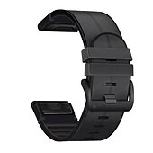 tanie Opaski do zegarków Garmin-Pasek do zegarka na Garmin Fenix 7X 7S 7 Pro Approach S70 Epix Pro 42mm 47mm 51mm Instinct 2X Tactix 7 Amoled Forerunner 955 255 Enduro Marq Descent Quatix 20mm 22mm 26mm Silikon Zastąpienie Pasek