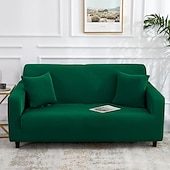 cheap Sofa Cover-Stretch Sofa Cover Slipcover Burgundy Elastic Modern Sectional Couch for Living Room Couch Cover Sectional Corner Chair Protector Couch Cover 1/2/3/4 Seater