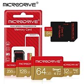 זול ציוד היקפי למחשב-כרטיס זיכרון 32gb 64gb 128gb 256gb u3 mini sd card class 10 tf כרטיס פלאש micro tf sd כרטיסי כרטיס זיכרון לטלפון נייד מחשב אוזניות רמקול HD מצלמת psp sd