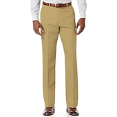 preiswerte Freizeithosen-Herren Hose Hosen Freizeithose Tasche Glatt Komfort Atmungsaktiv Outdoor Täglich Ausgehen Modisch Strassenmode Weiß Hellgrün