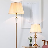 cheap Bedside Lamp-Bedside lamps Multi-shade / Ambient Lamps Crystal / Nordic Style For Living Room / Bedroom Metal Green