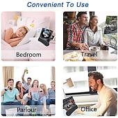 abordables Supports de téléphone-4 in1 bluetooth 5.0 loupe d&#039;écran de téléphone portable agrandisseur 3d 12 pouces support de loupe support de bureau support pour téléphone