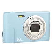 abordables Caméras d&#039;action-Appareil photo numérique 1080p 48 méga pixels caméra de vlogging avec zoom numérique 16x mini caméras portables compactes pour débutants cadeau d&#039;anniversaire