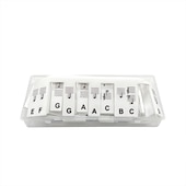 cheap Musical Instruments-Piano Notes Guide For Beginner Removable Piano Keyboard Note Labels For Learning 88-Key Full Size Made Of Silicone No Need Stickers Reusable For Kids Student