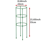 economico Giardinaggio-gabbie di pomodoro fai da te gabbie di supporto per piante traliccio da giardino regolabile multistrato assemblato per verdure frutta piante rampicanti vasi fiori viti