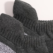 economico calzini da uomo-Per uomo 2 coppie Calzini Sopra la caviglia Sportivi Sotto la caviglia Nero Bianco Colore Color Block Esterno Da tutti i giorni Da mare Medio spessore Primavera estate Di tendenza Sport