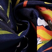 billiga Underdelar-Barn Pojkar Beach Shorts Tecknat Ärmlös Simning Tropisk Orange dinosaurie Sommar Kläder 7-13 år
