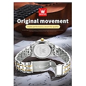 halpa Kvartsikellot-OLEVS kvartsikello lahjaksi miehille luksus timanttikultakello vedenkestävä hohtava ruostumaton teräksinen liikemiesten kvartsikello miesten kello