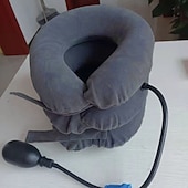 お買い得  ボディマッサージャー-1 pc 肥厚 pvc インナーリード単管インフレータブル家庭用頸椎リトラクターポータブル 3 層フルベルベット