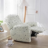 cheap Recliner Chair Cover-Stretch Recliner Cover Recliner Covers 1 Seater Armchair Couch Slipcover with Elastic Loop, Anti-cat Scratch Furniture Protector for Kids, Pets, Dogs, Cats