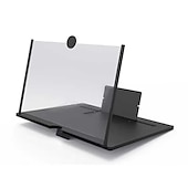 cheap Travel &amp; Luggage Accessories-Stretching 3d Magnifier Glass Bracket Amplifier Screen Ultra-clear Anti Blue Ray Magnifying Glass Phone Magnifier Amplifier