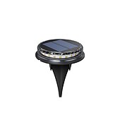 ieftine Lumini de sol-lumini solare cu led pentru gazon lumini la sol lumini solare în aer liber impermeabile în pământ pentru pasarelă peisaj trepte de gazon etc.