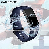 abordables Correas de reloj Fitbit-Ver Banda para Fitbit Charge 4 / Charge 3 / Charge 3 SE Silicona Reemplazo Correa Suave Ajustable Transpirable Correa Deportiva Pulsera