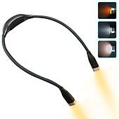cheap Reading Lights-LED Neck Reading Lights Book Lights Flexible Handsfree Hug Reading Lamp Novelty Led Night Light Flashlight