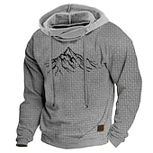 Herren Einfarbig Kapuzensweatshirt Kapuzenshirts Pullover Streetwear Sportbekleidung Langarm Mit Kapuze Sport & Outdoor Lässig Streetwear Schwarz Weiß Kordelzug Herbst Winter Designer preiswerte 3D Muster-Herren Einfarbig Kapuzensweatshirt Kapuzenshirts Pullover Streetwear Sportbekleidung Langarm Mit Kapuze Sport & Outdoor Lässig Streetwear Schwarz Weiß Kordelzug Herbst Winter Designer