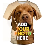 cheap Men&#039;s Custom Clothing-Custom T Shirt for Men Design Your Own Custom Shirts Personalized All Over Print Tee Custom Gifts