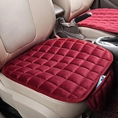 abordables Fundas de asiento para coche-1 pieza de cojín de asiento de coche, fundas de asiento de coche con parte inferior de goma antideslizante con bolsillos de almacenamiento, cojín de asiento de conductor de espuma viscoelástica