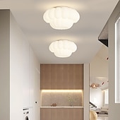 abordables Luces de techo regulables-luz de techo led montaje empotrado 20 cm luz de techo luz de techo led luz de techo redonda moderna lámpara de techo para sala de estar pasillo