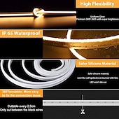 cheap Neon LED Lights-Waterproof LED Neon Tube 30M 25M 20M 15M 10M 5M 3M 2M 1M AC 220V-240V SMD 2835 Flexible Neon Strip Single Color for Outdoor Decorative Lighting