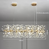 levne Design Sputnik-ostrovní design závěsné světlo 90cm kov moderní styl kovový ostrůvek galvanicky lakované povrchy moderní ostrov 220-240v