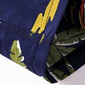 billiga Underdelar-Barn Pojkar Beach Shorts Tecknat Ärmlös Simning Tropisk Orange dinosaurie Sommar Kläder 7-13 år