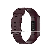 Недорогие Ремешки для часов Fitbit-Умный ремешок для часов для Фитбит Charge 4 / Charge 3 / Charge 3SE Мягкий силикон Умные часы Ремень Металлическая застежка Регулируется Дышащий Спортивный ремешок Замена Браслет