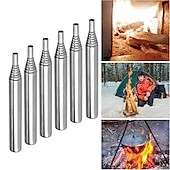 billiga borrtillbehör-fickbälg, blåsrör i rostfritt stål, blåsfackla, verktyg för campingbrand, infällbar blåsstav