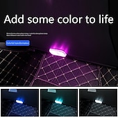 economico Luci decorative-mini led per auto luce d&#039;atmosfera per interni usb ricaricabile magnetica wireless touch light luce di lettura per tetto accessori per interni auto