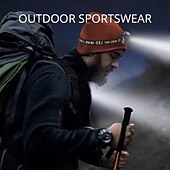 お買い得  ヘッドライト-ledヘッドランプ 充電式 インダクションセンサー 防水 ヘッドライト 懐中電灯 超軽量 ランプ本体 サイクリング キャンプなどに使用 shustar