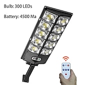 cheap Street Lights-Solar Street Lights Outdoor Waterproof  High Brightness Dusk to Dawn LED Lamp with Motion Sensor Remote Control for Garden Patio Porch Garage
