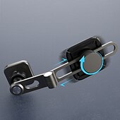 Недорогие Автомобильный держатель-Невидимый магнитный держатель для телефона для Tesla Model 3/Y/S/X – телескопическая рука складной крепление для приборной панели или ноутбука