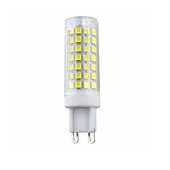 お買い得  LEDボール型電球-6個のled電球 g9 88ledランプ ac 220v電球 smd2835 ledスポットライトシャンデリア照明 ハロゲンランプe14