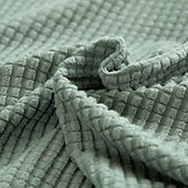 baratos Cobertura de Sofa-capa de sofá capa de sofá jacquard elástico secional poltrona sofá de dois lugares 4 ou 4 ou 3 lugares em forma de l bordô vermelho branco cinza preto liso cor sólida macio durável lavável