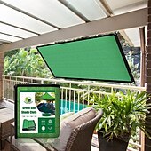 voordelige Kampeerzeil-groen zonneschermdoek, dicht schaduwnet warmte-isolatienet, schaduwdoek, zon- en sneeuwbescherming voor balkon, binnenplaats, campercamping