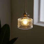 economico Luci a sospensione-lampada a sospensione a led isola luce 1-luce 15 cm lampada a sospensione in vetro rame led elegante design singolo isola luci ristorante in stile moderno negozi / caffè luci soggiorno