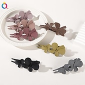 economico Accessori per acconciature-fermaglio per capelli opaco grande clip a becco d&#039;anatra a farfalla in accessori per capelli con clip a coda di cavallo di fascia alta per bambine