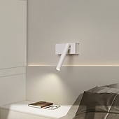 cheap LED Wall Lights-Lightinthebox LED Wall Lamps 7W Creative Rotate Adjustable Wall Lightemote Control Bedroom Bedside Reading Light