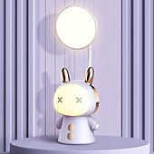 abordables Lampes de bureau-Portable mignon lampe de bureau usb rechargeable dimmable étude lampe de table chevet led veilleuse pour lecture travail enfants cadeau d&#039;anniversaire