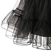 economico gonna sottoveste-Sottoveste da principessa anni &#039;50, gonna a cerchio, tutù sotto la gonna, crinolina, gonna in tulle, costume da donna, vintage, cosplay, festa/serata, ballo di fine anno, gonna corta/minigonna