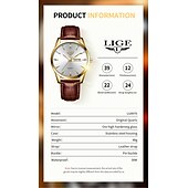 preiswerte Quarz-Uhren-Herren Quarz Uhr Luxus Geschäftliche Armbanduhr Analog Leuchtender Kalender Datum Woche Wasserdichte PU Leder Uhr