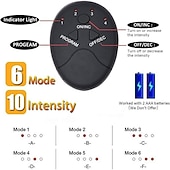 Χαμηλού Κόστους Μασέρ Σώματος-ems ηλεκτρικός μυϊκός διεγέρτης οικιακός εξοπλισμός γυμναστικής γυμναστικής μασάζ ώμου πόδι μπράτσο κοιλιακός γυμναστής μασάζ σώματος (η μπαταρία δεν περιλαμβάνεται)