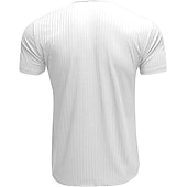 voordelige Klassieke polo voor heren-Voor heren Golfshirt gebreide polo Casual Dagelijks Polo kraag Klassieke boord Korte mouw Zakelijk Klassiek Effen Kleur Effen Knoop voorzijde Zomer Lente Herfst Normale pasvorm Zwart Wit Rood