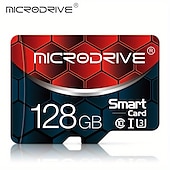 cheap Computer Peripherals-Memory Card Class 10 High Speed 128GB 64GB 32GB 16GB SD U3 TF Memory Card Flash Micro Tf SD Card Storage Expansion SD Adapter for Smart Phone DVR